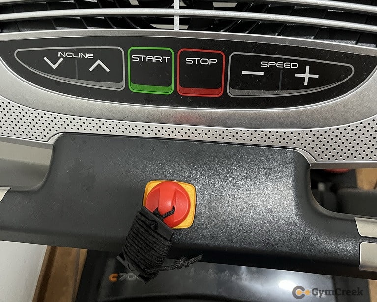 Let go of the STOP and SPEED UP buttons