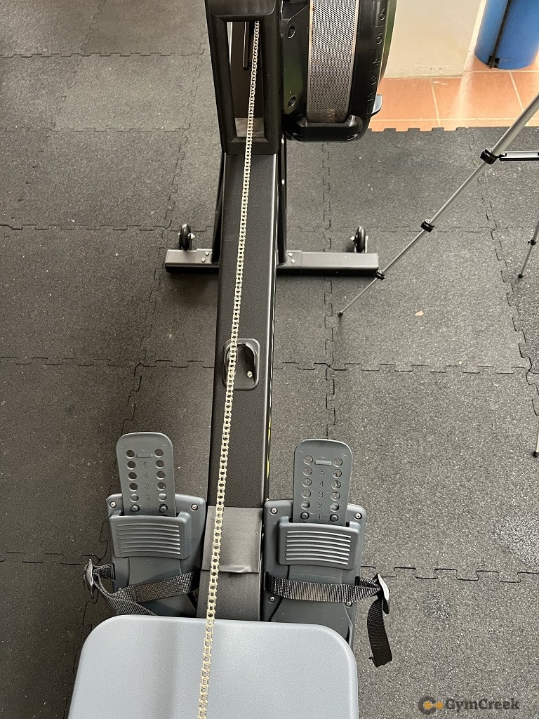 concept2 rowerg machine after cleaning