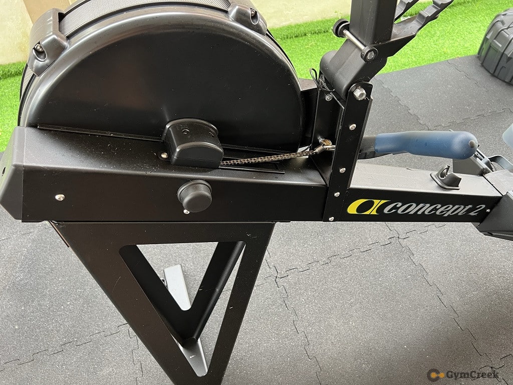 concept2 rowerg machine another side