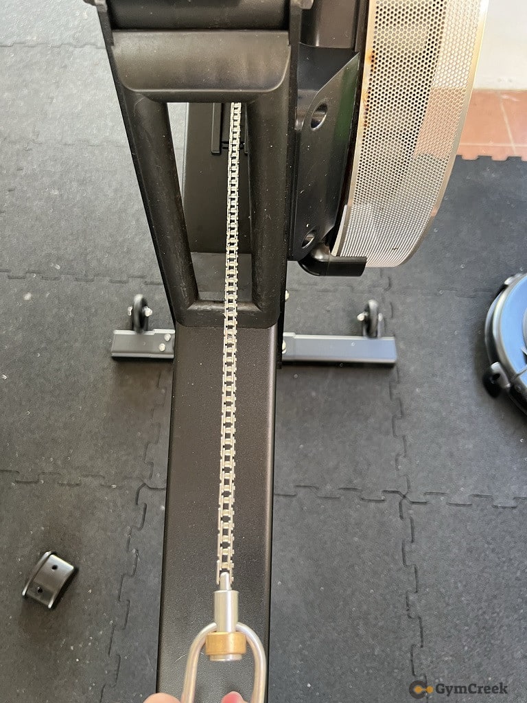 concept2 rowerg machine smooth test