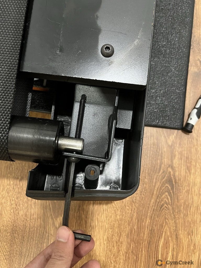 nordictrack treadmill adjust belt tension