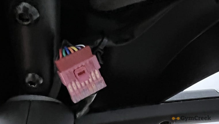 nordictrack treadmill reconnect console connector
