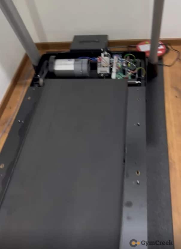 nordictrack treadmill with side covers removed