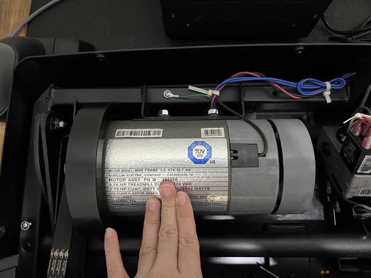 checking nordictrack treadmill motor temperature by hand