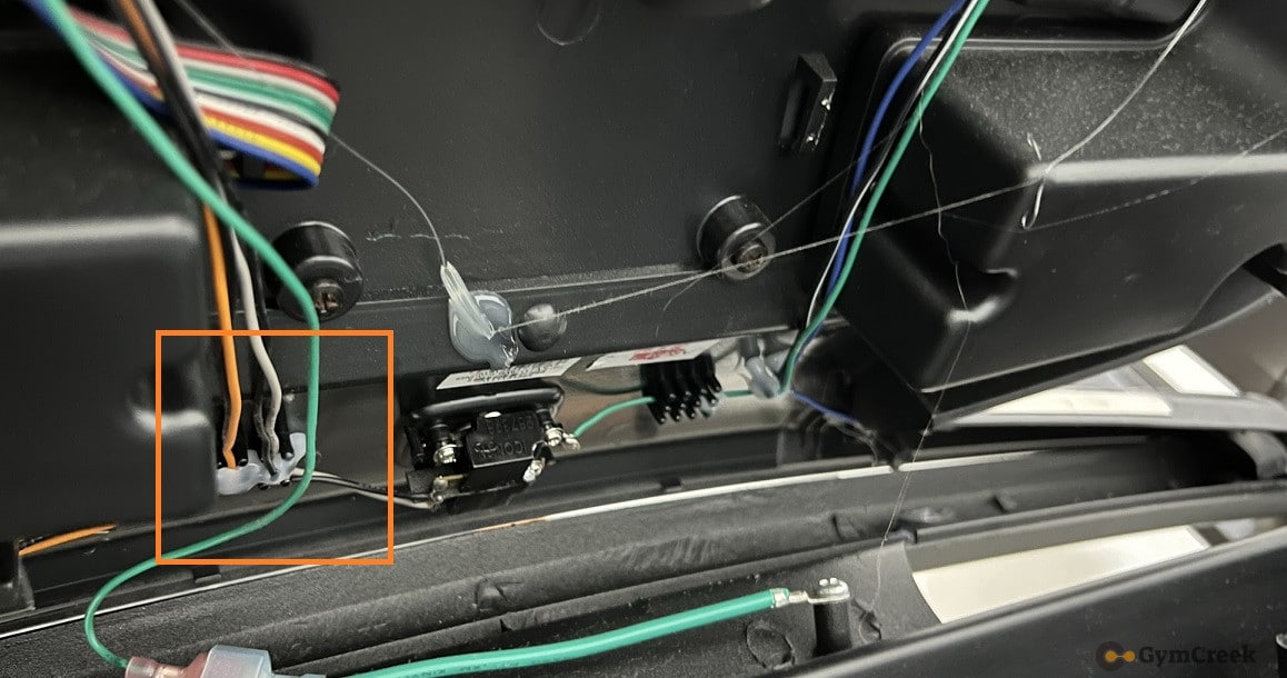 nordictrack treadmill speed button wire connection