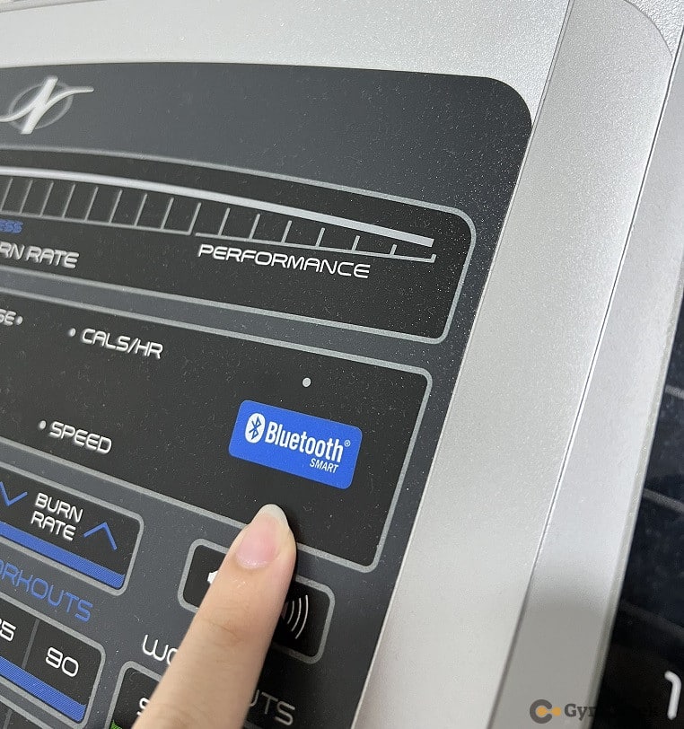 nordictrack treadmill bluetooth button