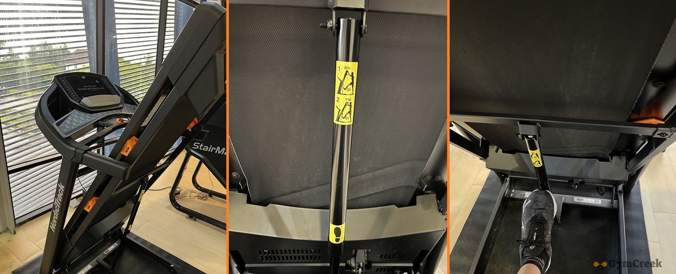 Fold & Unfold NordicTrack T7.0 Treadmill