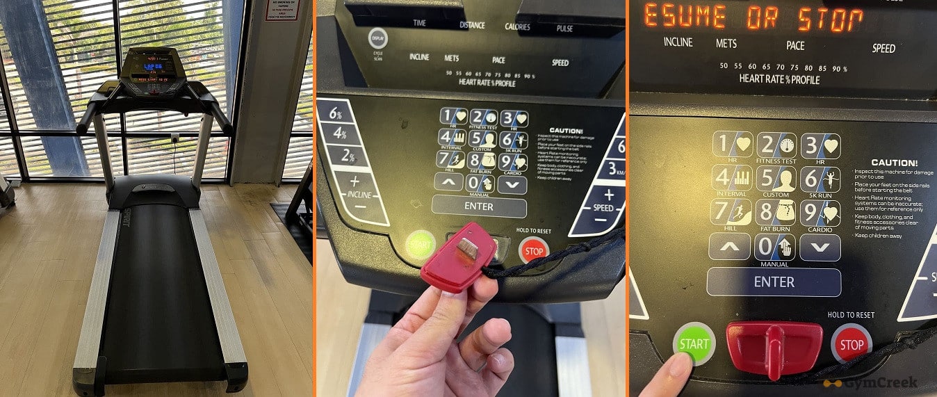 Turn On Spirit Fitness Treadmill