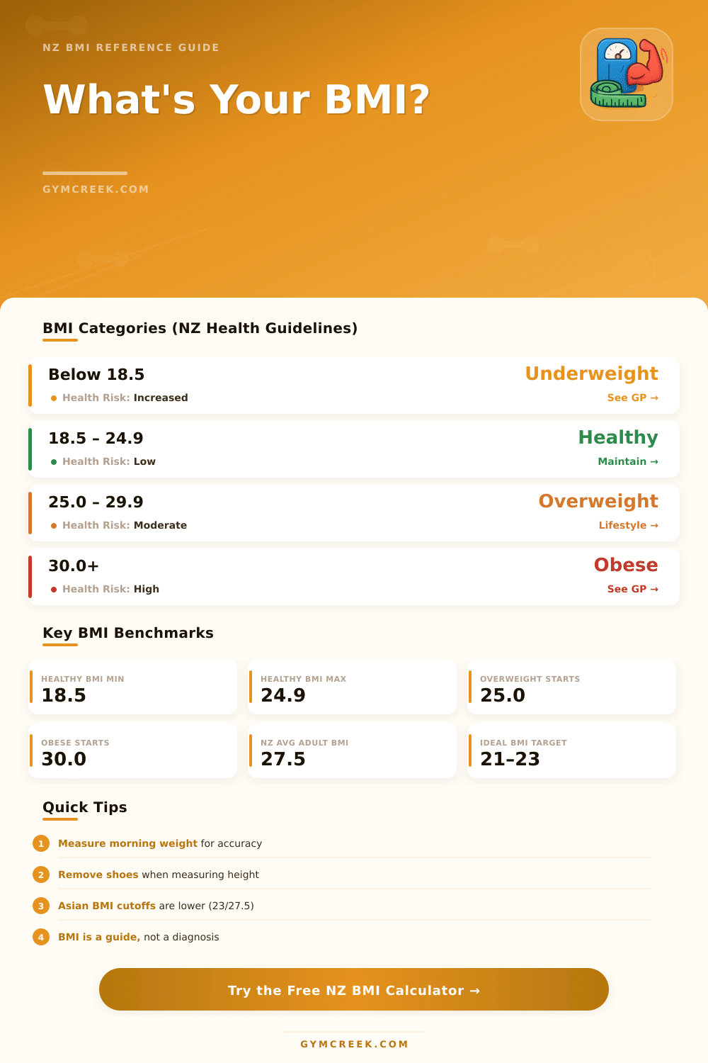 BMI Calculator NZ – Check Your Body Mass Index