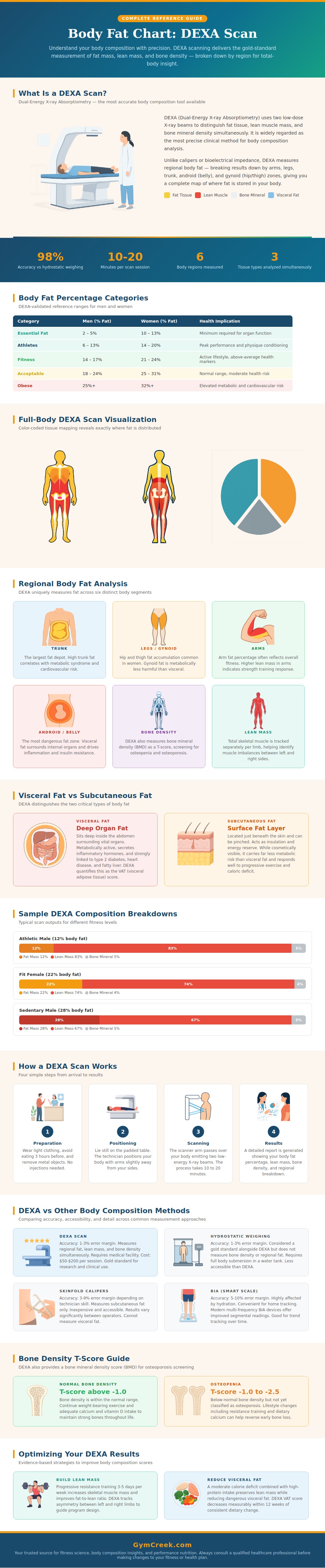 Body Fat Chart Dexa