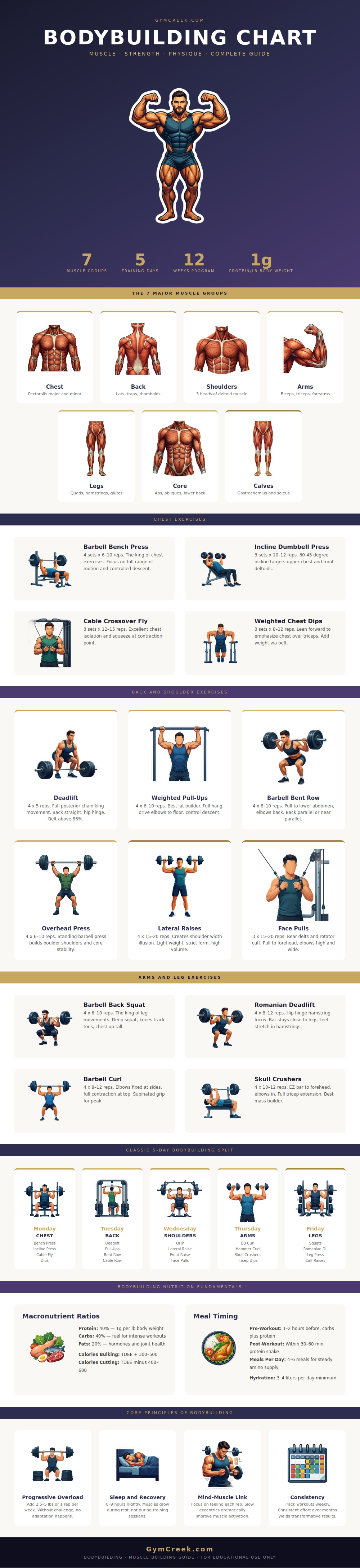 Bodybuilding Chart