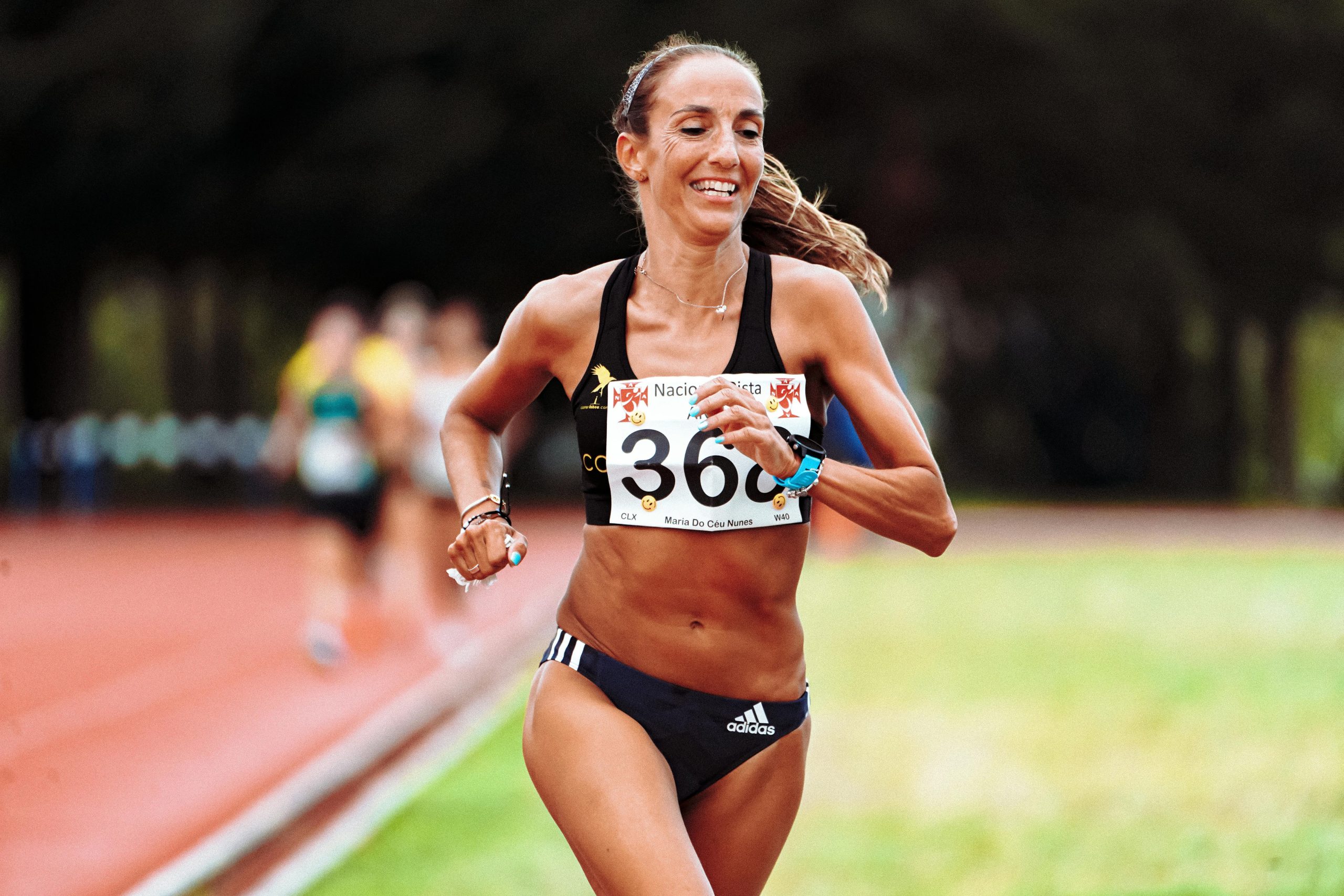 athlete running track athlete running track