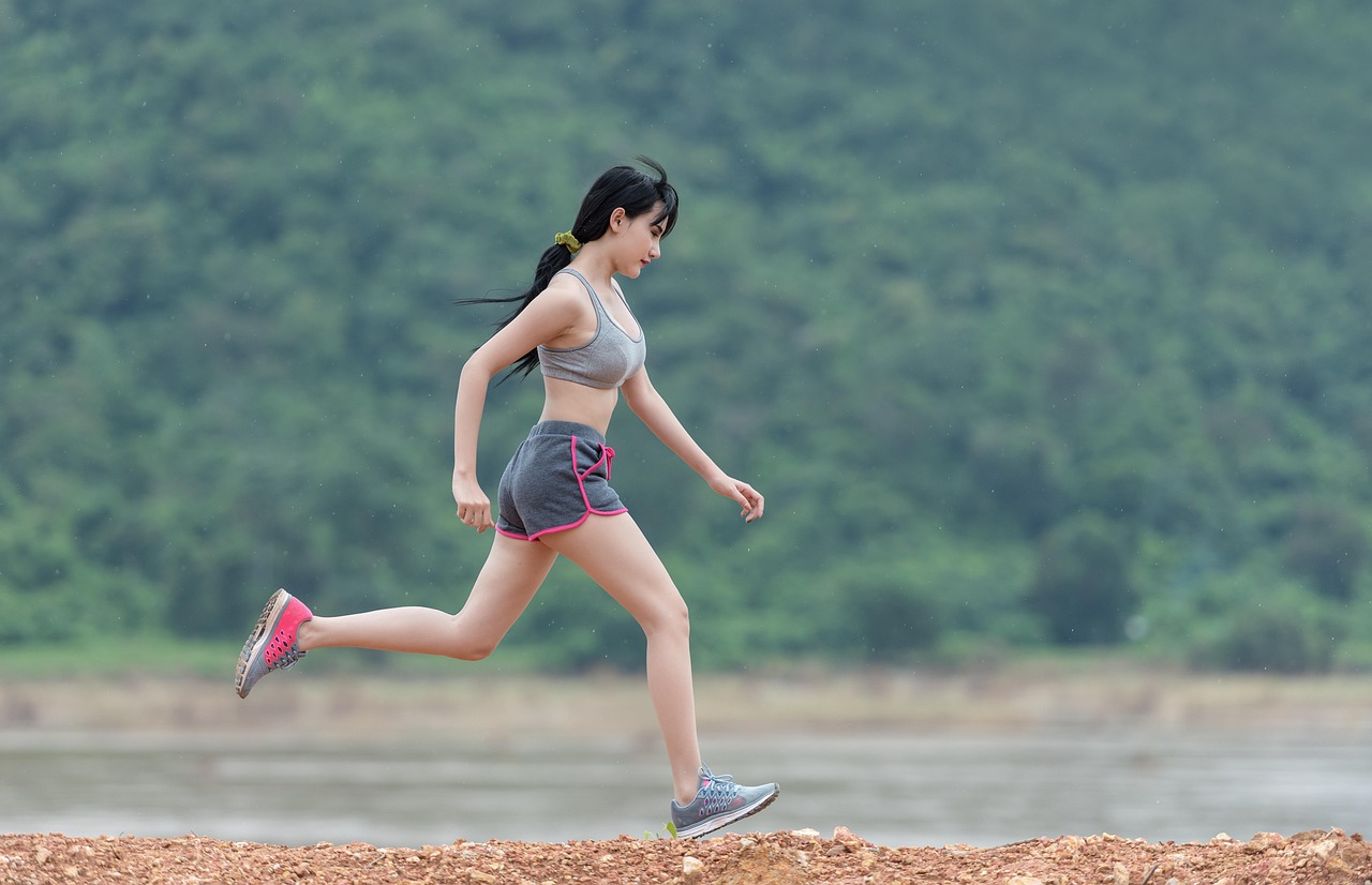 athlete running treadmill athlete running treadmill