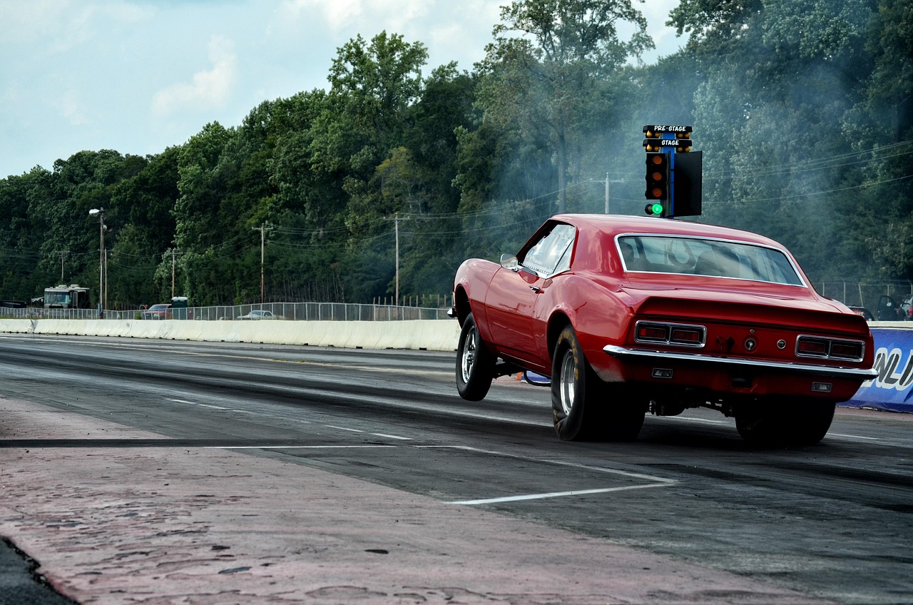 drag racing car drag racing car