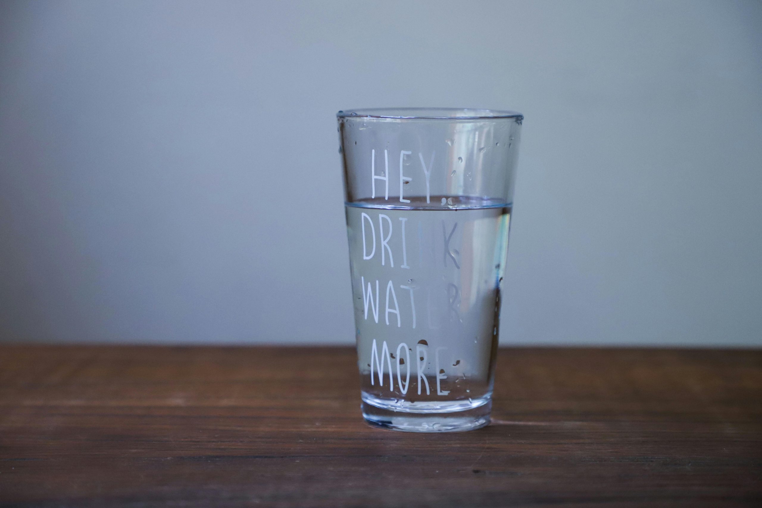 glass of water glass of water