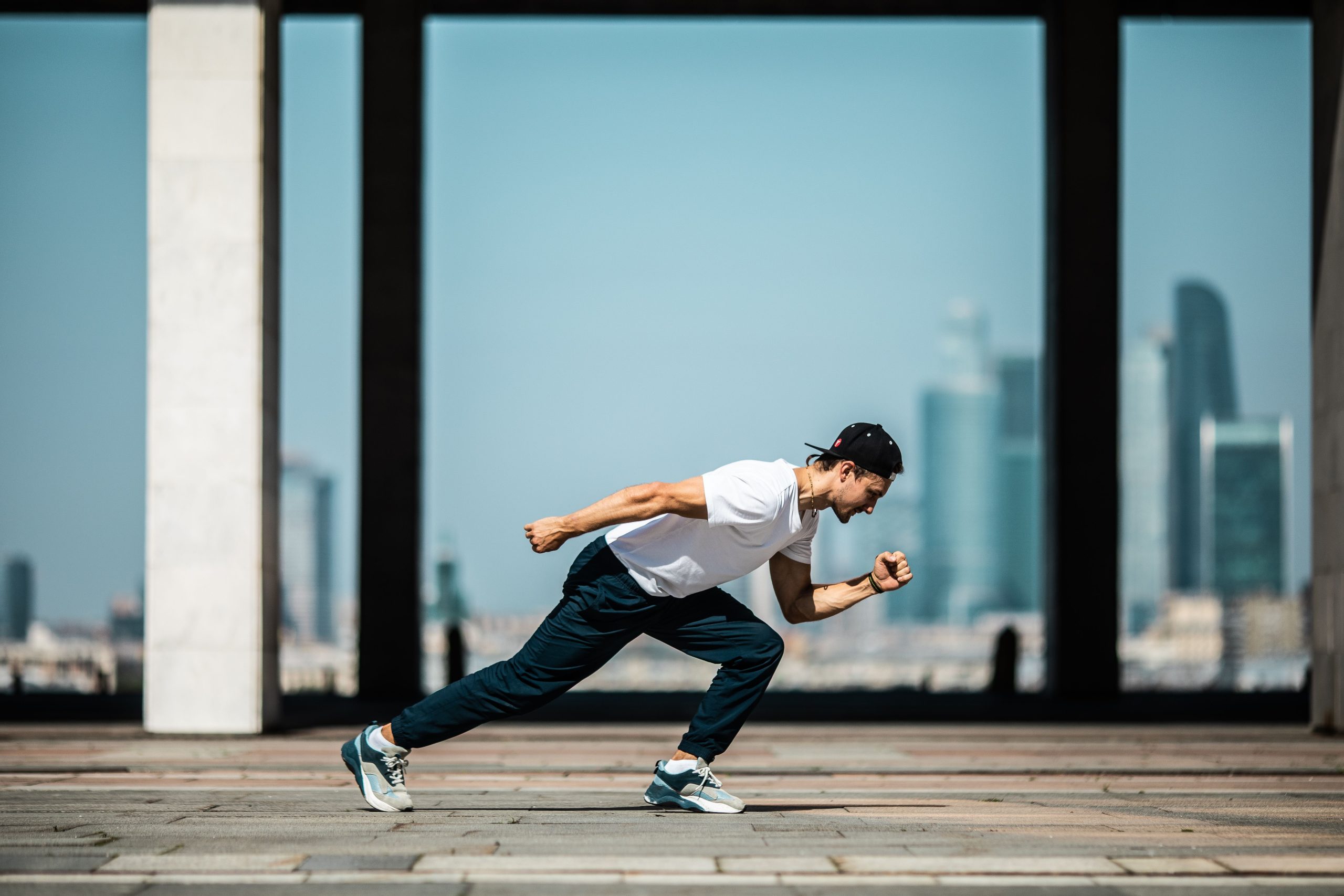 man running alone man running alone
