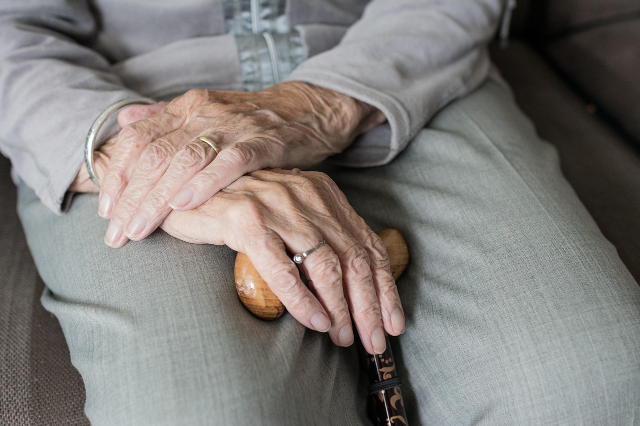 senior person hands senior person hands