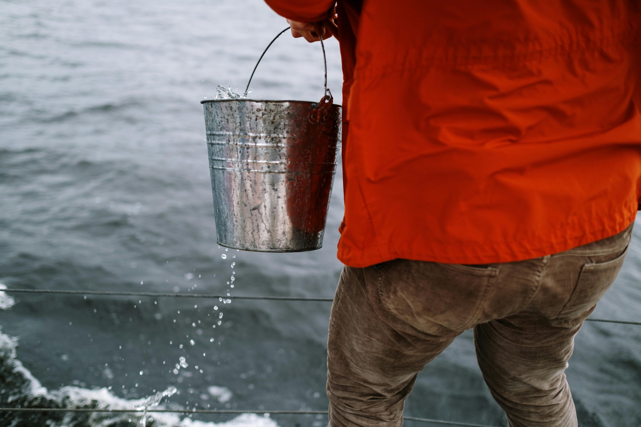 water bucket opening water bucket opening