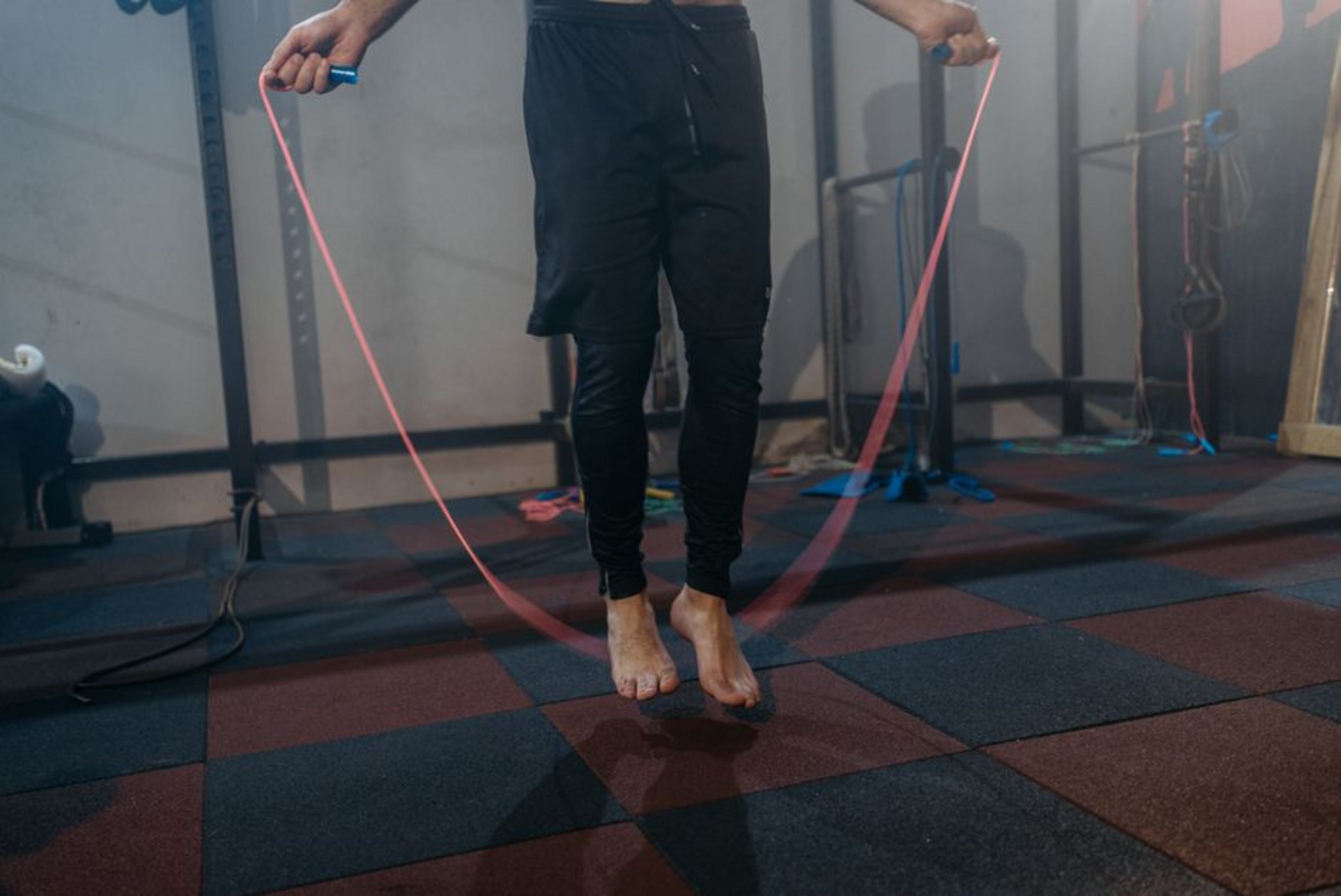 person jumping rope person jumping rope