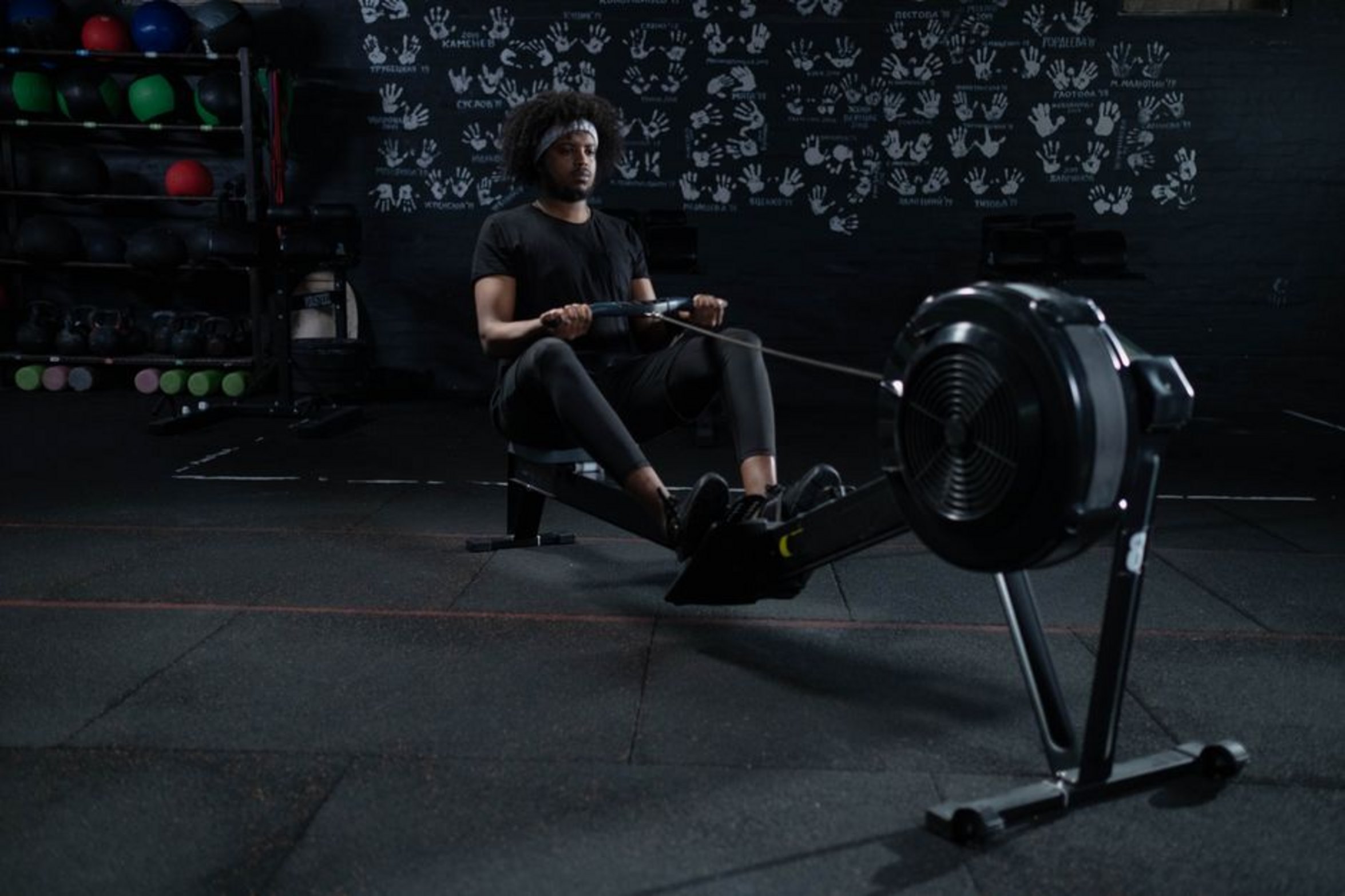 person rowing exercise person rowing exercise